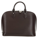 LOUIS VUITTON Epi Alma Hand Bag Mocha M5214D LV Auth 189669V-13