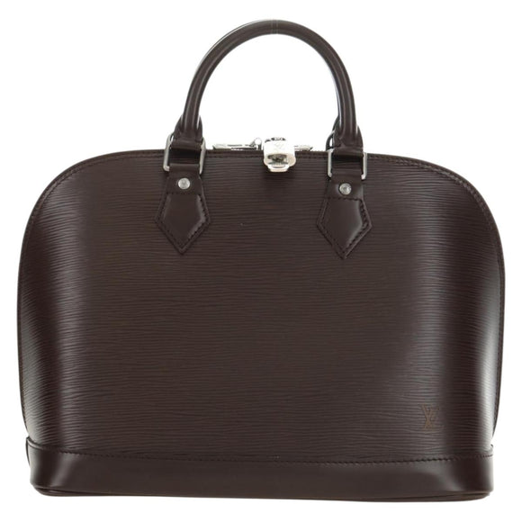LOUIS VUITTON Epi Alma Hand Bag Mocha M5214D LV Auth 189669V
