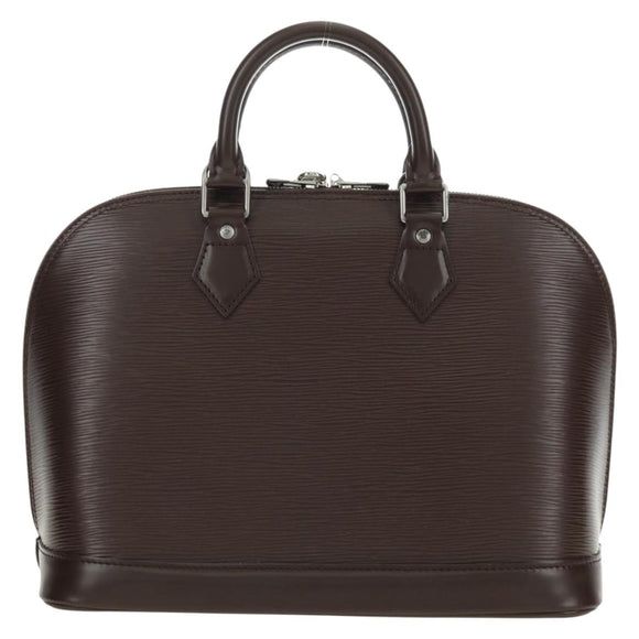 LOUIS VUITTON Epi Alma Hand Bag Mocha M5214D LV Auth 189669V