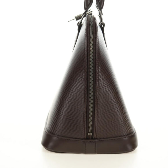LOUIS VUITTON Epi Alma Hand Bag Mocha M5214D LV Auth 189669V