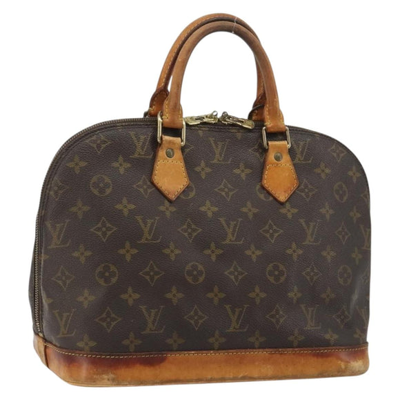 LOUIS VUITTON Monogram Alma Hand Bag M51130 LV Auth 189673
