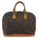 LOUIS VUITTON Monogram Alma Hand Bag M51130 LV Auth 189673-13
