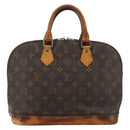 LOUIS VUITTON Monogram Alma Hand Bag M51130 LV Auth 189673-2