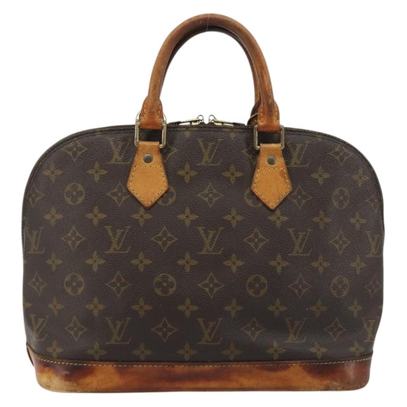 LOUIS VUITTON Monogram Alma Hand Bag M51130 LV Auth 189673