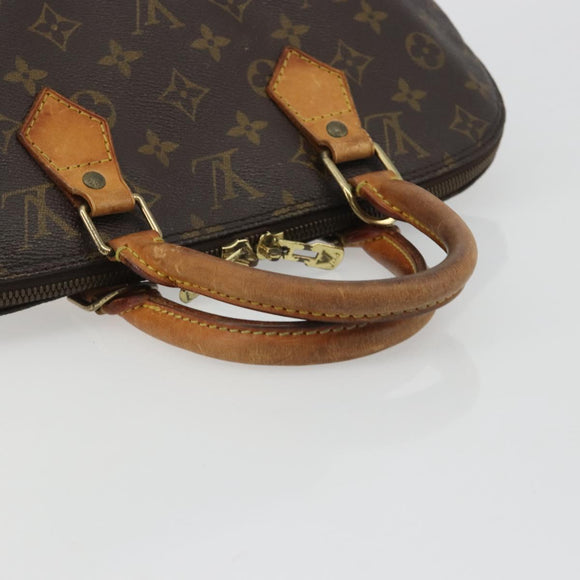 LOUIS VUITTON Monogram Alma Hand Bag M51130 LV Auth 189673