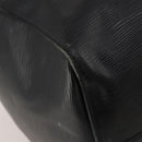 LOUIS VUITTON Epi Keepall 60 Boston Bag Black M42942 LV Auth 189674-11