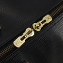LOUIS VUITTON Epi Keepall 60 Boston Bag Black M42942 LV Auth 189674-17