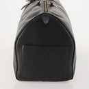 LOUIS VUITTON Epi Keepall 60 Boston Bag Black M42942 LV Auth 189674-4