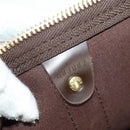 LOUIS VUITTON Damier Ebene Keepall 50 Boston Bag N41427 LV Auth 189675V-11