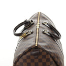 LOUIS VUITTON Damier Ebene Keepall 50 Boston Bag N41427 LV Auth 189675V-6