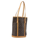LOUIS VUITTON Monogram Bucket GM Shoulder Bag M42236 LV Auth 189676-1