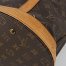 LOUIS VUITTON Monogram Bucket GM Shoulder Bag M42236 LV Auth 189676-9