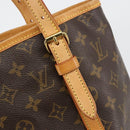 LOUIS VUITTON Monogram Bucket GM Shoulder Bag M42236 LV Auth 189676-10
