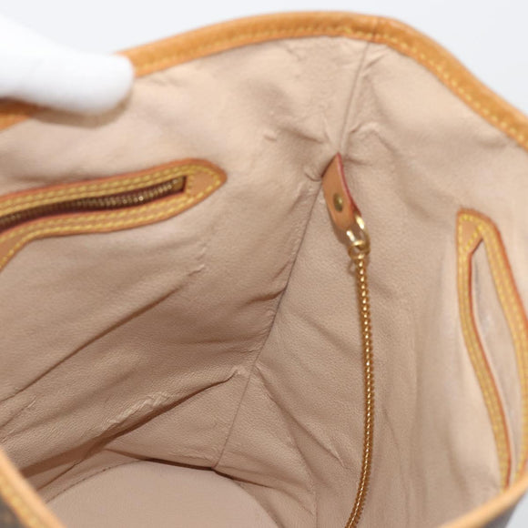 LOUIS VUITTON Monogram Bucket GM Shoulder Bag M42236 LV Auth 189676