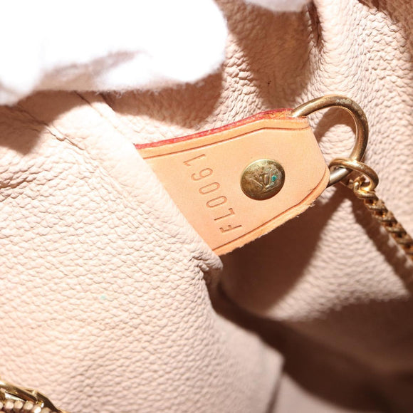 LOUIS VUITTON Monogram Bucket GM Shoulder Bag M42236 LV Auth 189676