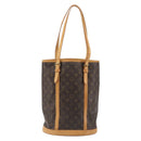 LOUIS VUITTON Monogram Bucket GM Shoulder Bag M42236 LV Auth 189676-2