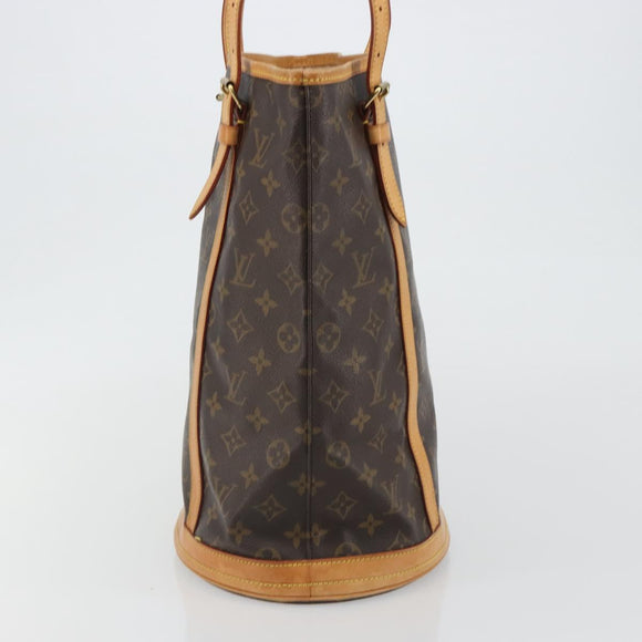 LOUIS VUITTON Monogram Bucket GM Shoulder Bag M42236 LV Auth 189676