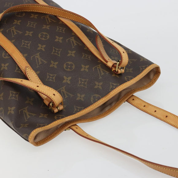 LOUIS VUITTON Monogram Bucket GM Shoulder Bag M42236 LV Auth 189676