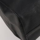 LOUIS VUITTON Epi Keepall 45 Boston Bag Black M42972 LV Auth 189677-11
