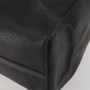 LOUIS VUITTON Epi Keepall 45 Boston Bag Black M42972 LV Auth 189677-12