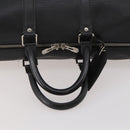 LOUIS VUITTON Epi Keepall 45 Boston Bag Black M42972 LV Auth 189677-7