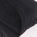 PRADA Tote Bag Nylon Black Gold Auth 189679-12