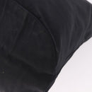 PRADA Tote Bag Nylon Black Gold Auth 189679-14