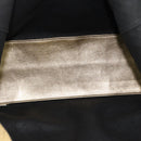 BOTTEGA VENETA INTRECCIATO Tote Bag Leather Gold Auth 189680A-11