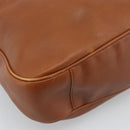 GUCCI Bamboo Shoulder Bag Leather 2way Brown Gold 001 2404 1577 Auth 189682-18