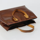 LOUIS VUITTON Monogram Vernis Reade PM Hand Bag Bronze M91146 LV Auth 189683-14
