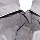 HERMES Her Line MM Handtas Canvas Grijs Zilver Auth 189686-19