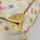 LOUIS VUITTON Monogram Multicolor Trouville Hand Bag White M92663 LV Auth 189689-15