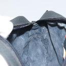 GUCCI GG Supreme Sherry Line Clutch Tas PVC Marine Goud 89 01 034 Auth 189696-21
