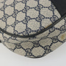 GUCCI GG Supreme Sherry Line Clutch Tas PVC Marine Goud 89 01 034 Auth 189696-15