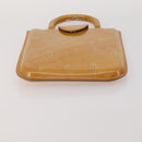 CARTIER Must Line Shoulder Bag Leather 5 Set Bordeaux Beige Auth 189700-10