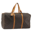 LOUIS VUITTON Monogram Sac Souple 55 Boston Bag M41622 LV Auth 189708A-1