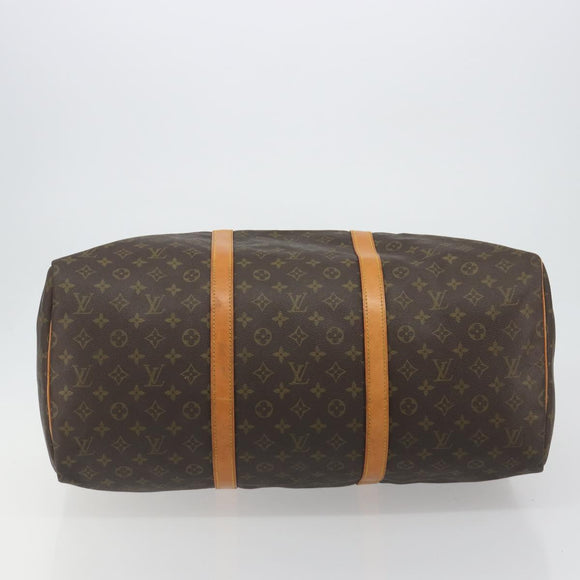 LOUIS VUITTON Monogram Sac Souple 55 Boston Bag M41622 LV Auth 189708A