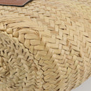 LOEWE Tote Bag Raffia Beige Auth 189709A-16