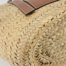LOEWE Tote Bag Raffia Beige Auth 189709A-10
