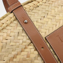 LOEWE Tote Bag Raffia Beige Auth 189709A-19