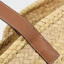 LOEWE Tote Bag Raffia Beige Auth 189709A-9