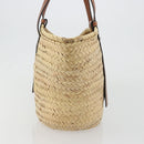 LOEWE Tote Bag Raffia Beige Auth 189709A-5