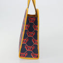 GUCCI GG Supreme Children's Hand Bag PVC Navy 605614 Auth 189710M-3