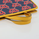 GUCCI GG Supreme Children's Hand Bag PVC Navy 605614 Auth 189710M-7