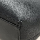 LOEWE Tote Bag Leather Black Auth 189712SV-16