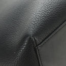 LOEWE Tote Bag Leather Black Auth 189712SV-17