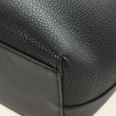 LOEWE Tote Bag Leather Black Auth 189712SV-18