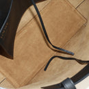 LOEWE Tote Bag Leather Black Auth 189712SV-10
