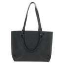 LOEWE Tote Bag Leather Black Auth 189712SV-13