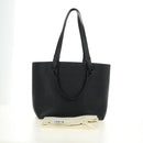 LOEWE Tote Bag Leather Black Auth 189712SV-12